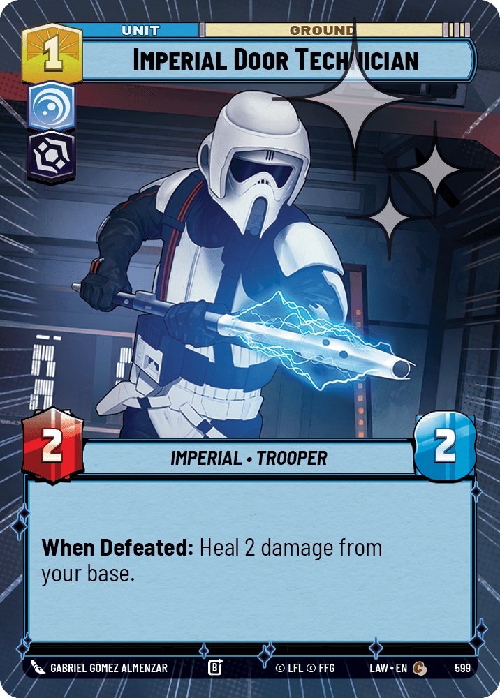 Imperial Door Technician - HYPERSPACE FOIL — image 1