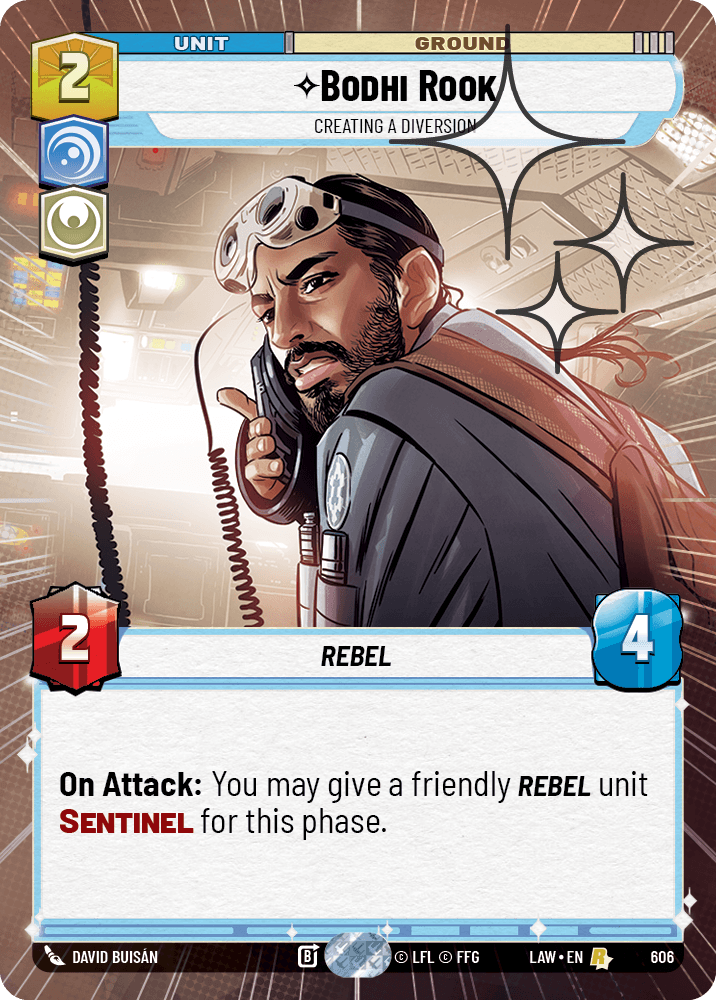 Bodhi Rook - Creating a Diversion - HYPERSPACE FOIL — image 1