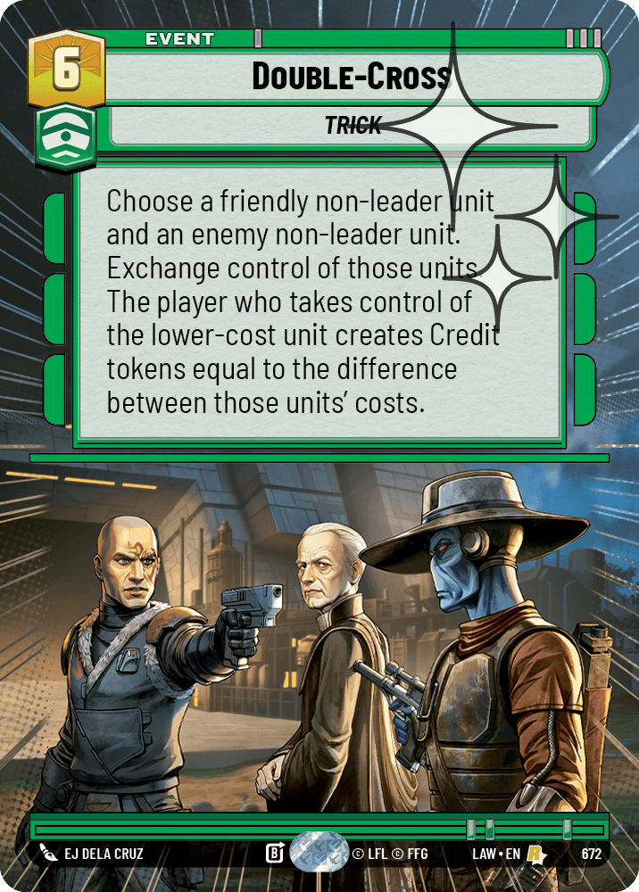Double-Cross - HYPERSPACE FOIL — image 1