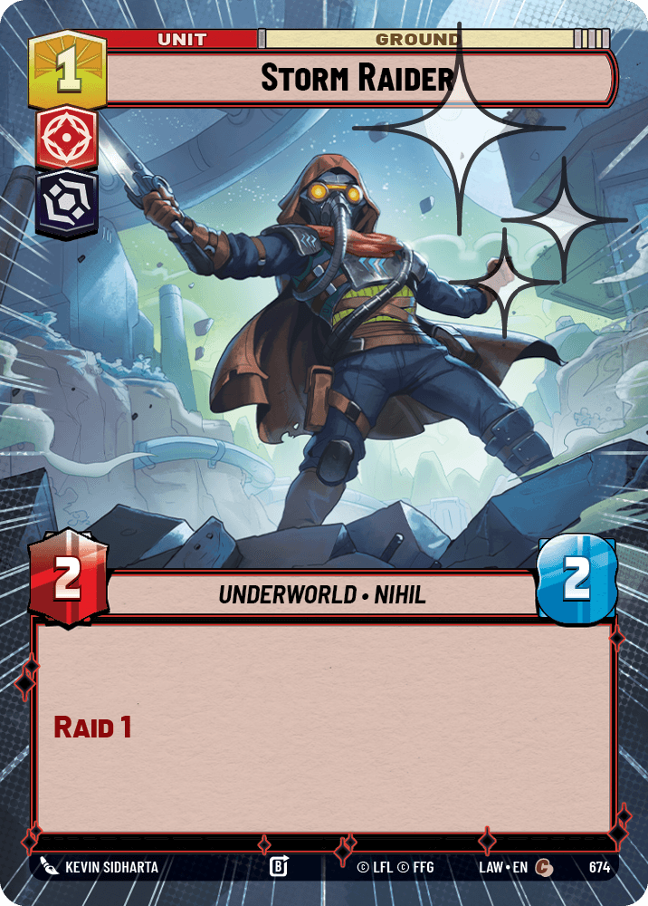 Storm Raider - HYPERSPACE FOIL — image 1