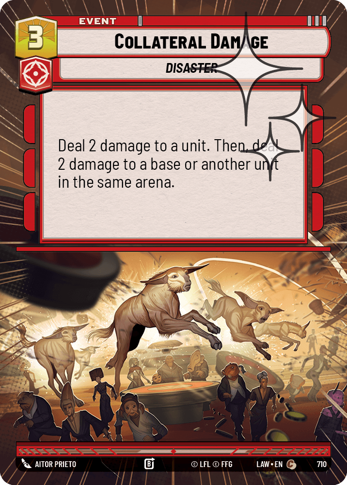 Collateral Damage - HYPERSPACE FOIL — image 1