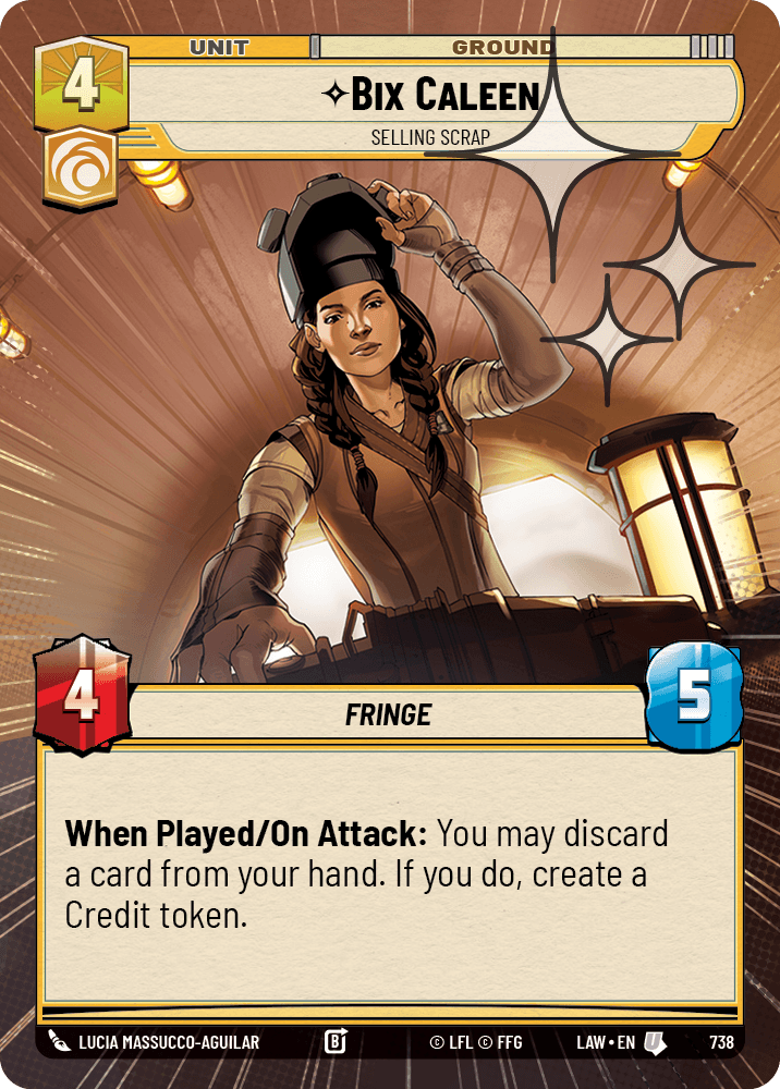 Bix Caleen - Selling Scrap - HYPERSPACE FOIL — image 1