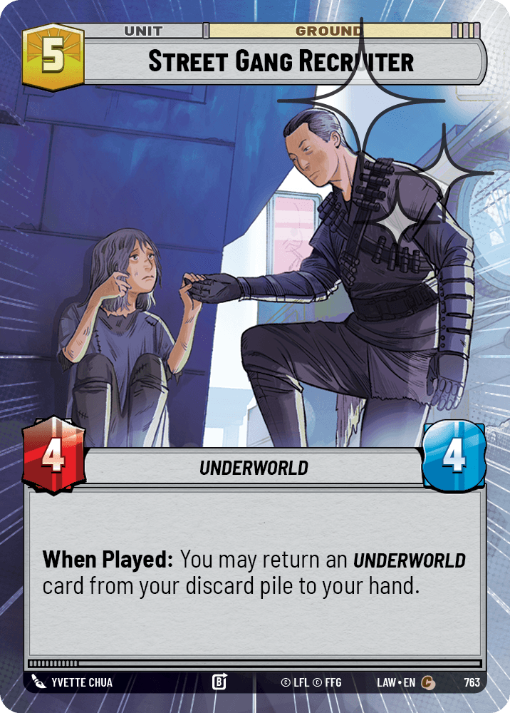 Street Gang Recruiter - HYPERSPACE FOIL — image 1