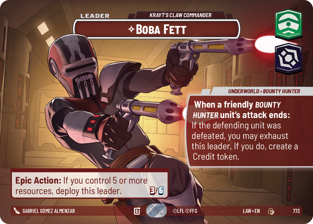 Boba Fett - Krayt's Claw Commander - SHOWCASE — image 1