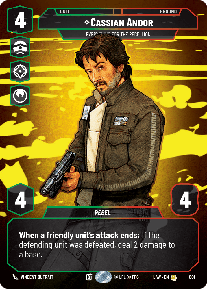 Cassian Andor - Everything For the Rebellion - PRESTIGE — image 1