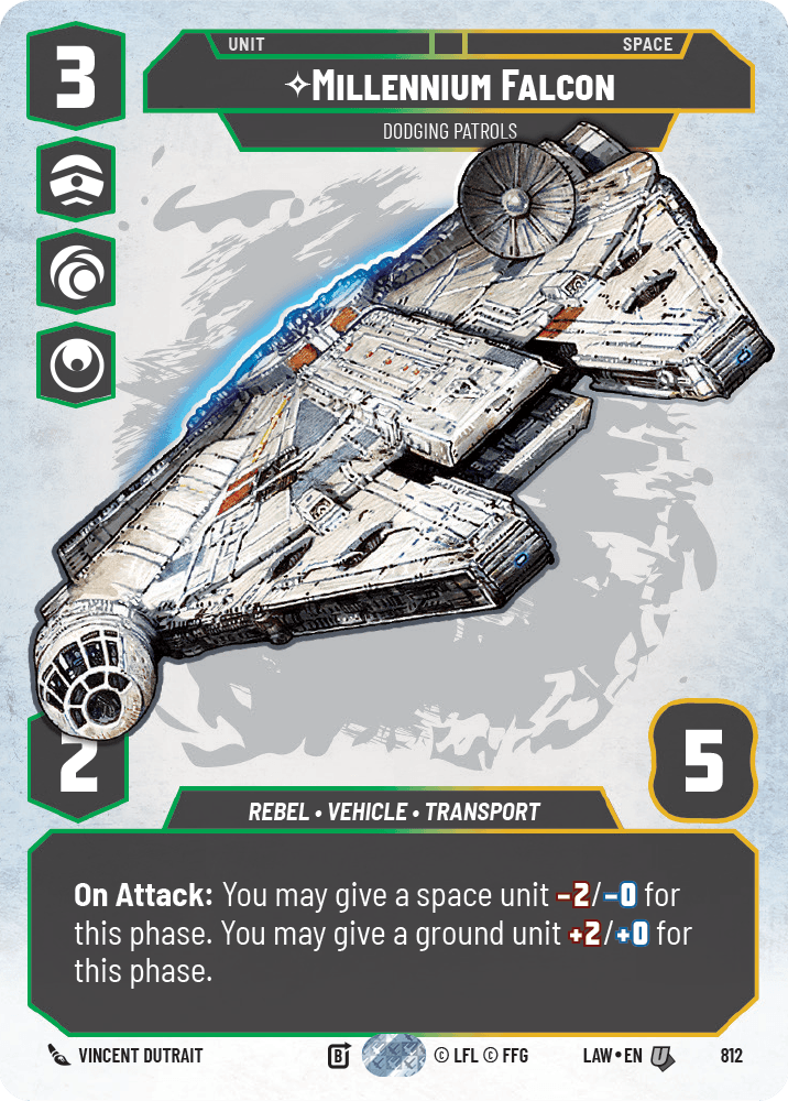 Millennium Falcon - Dodging Patrols - PRESTIGE — image 1