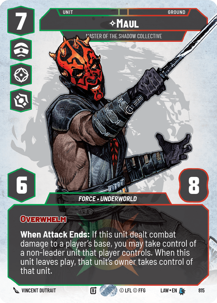 Maul - Master of the Shadow Collective - PRESTIGE — image 1