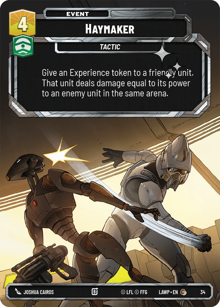 Haymaker - OP Promo FOIL — image 1