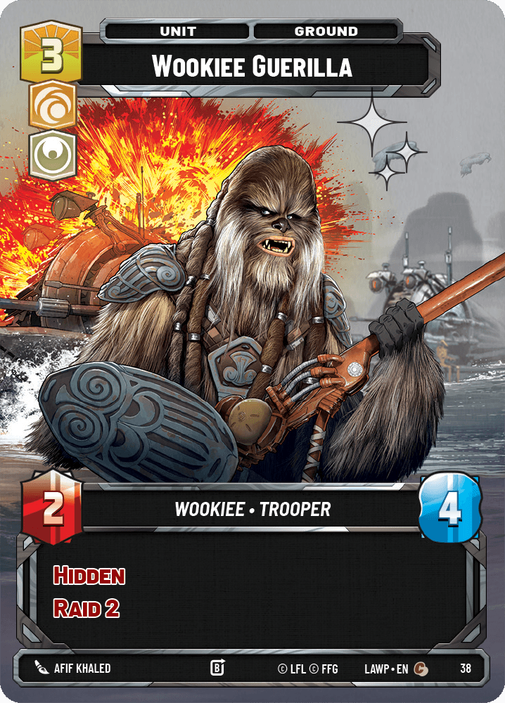 Wookiee Guerilla - OP Promo FOIL — image 1