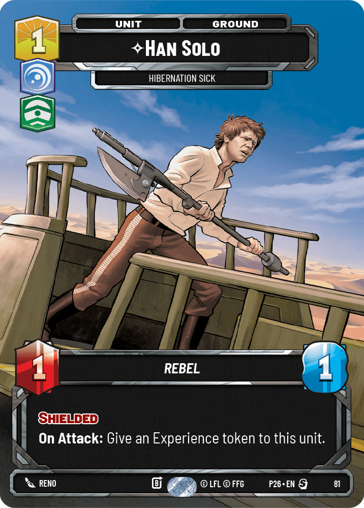 Han Solo - Hibernation Sick - RQ PRIZE WALL — image 1