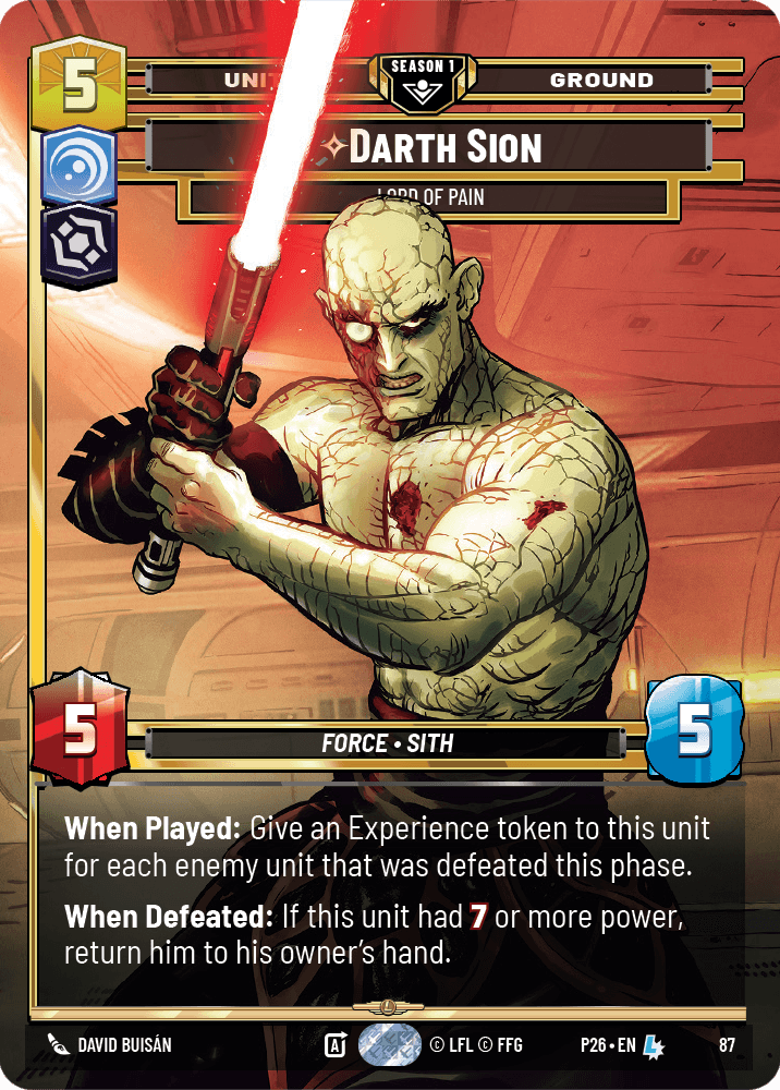 Darth Sion - Lord of Pain — image 1