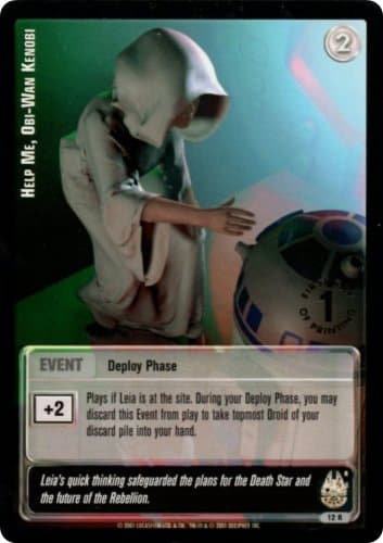 Help Me, Obi-Wan Kenobi (R) - 1st Day — image 1