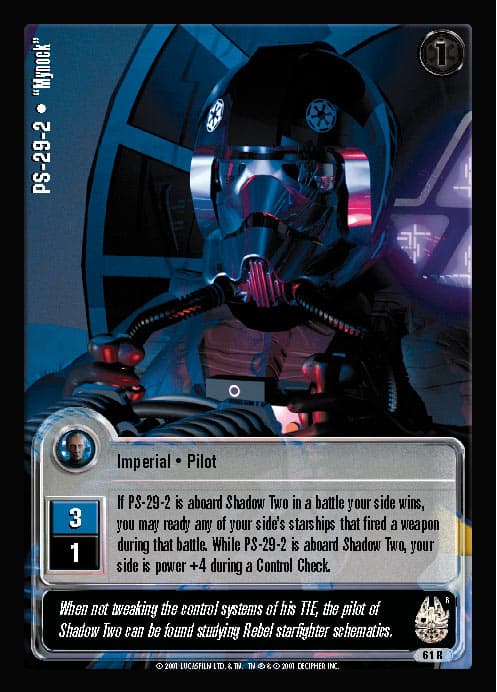 PS-29-2 • "Mynock" (R) - Silver Stamp — image 1