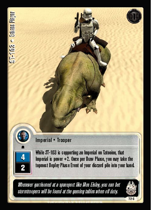 ST-103 • Sabacc Player — image 1