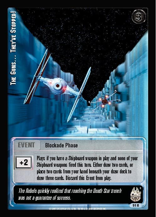 The Guns... They've Stopped! (R) - Silver Stamp — image 1