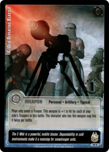 E-Web Repeating Blaster - 1st Day — image 1