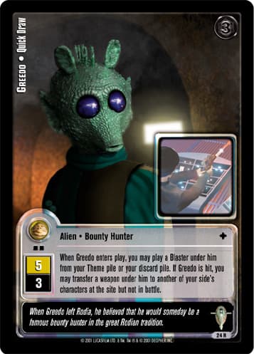 Greedo • Quick Draw - Gold Stamp — image 1