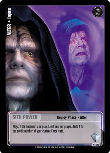 Alter • Emperor - 1st Day — image 1