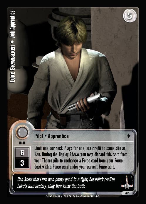 Luke Skywalker • Jedi Apprentice (R) — image 1