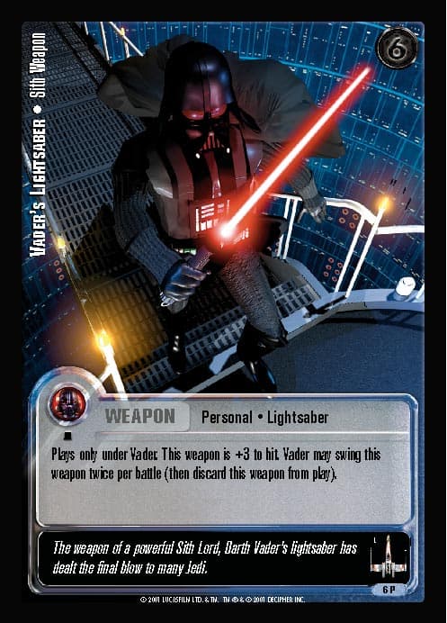 Vader's Lightsaber • Sith Weapon (L) — image 1