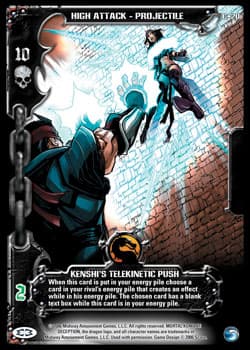 Kenshi's Telekinetic Push - Foil — image 1