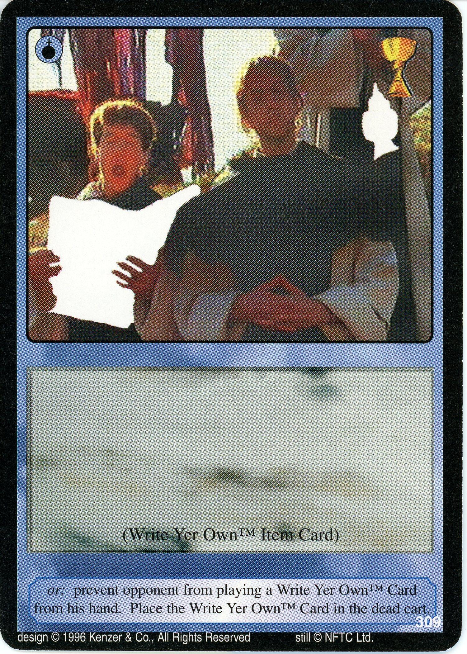 Write-Yer-Own Item — image 1