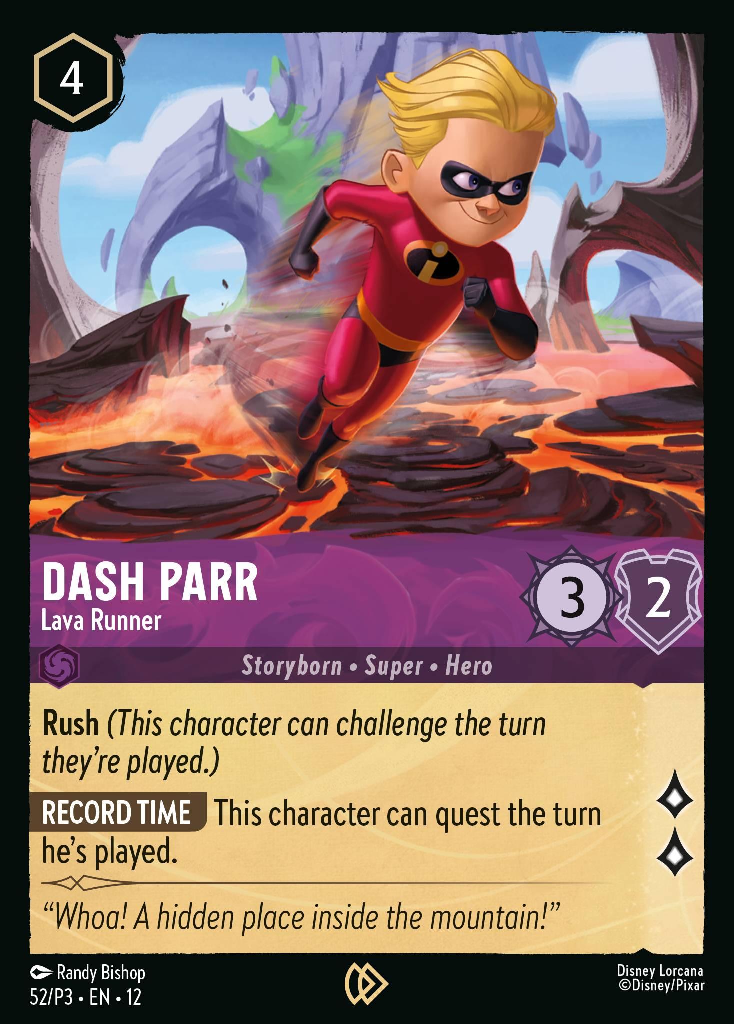 Dash Parr, Lava Runner - PROMO — image 1