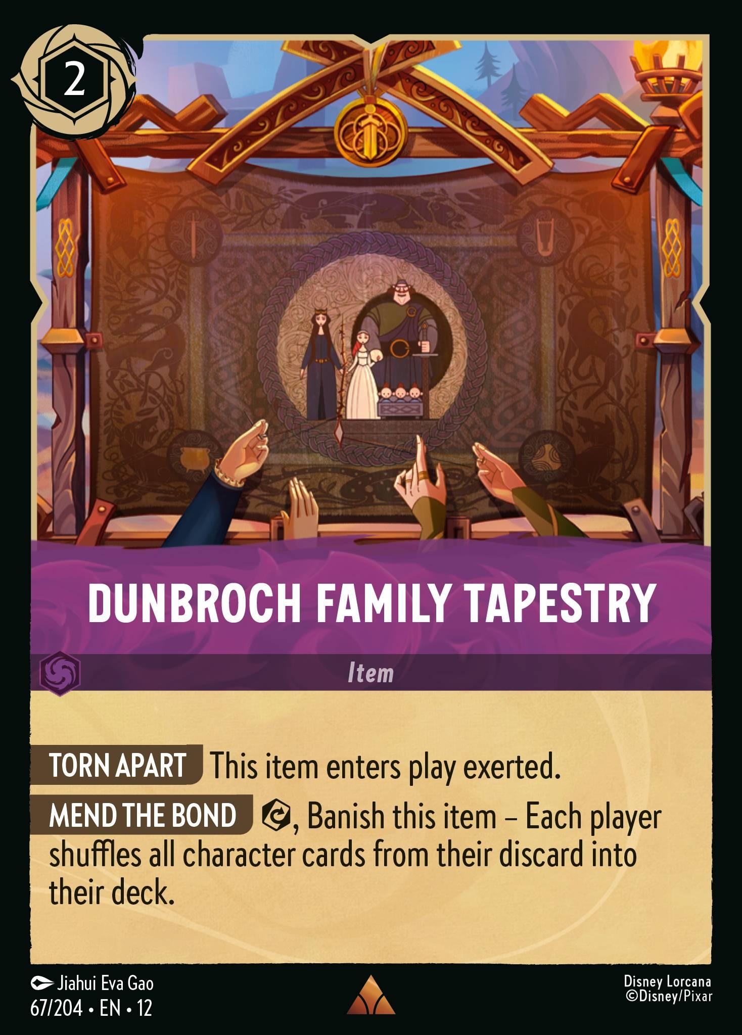 DunBroch Family Tapestry - FOIL — image 1