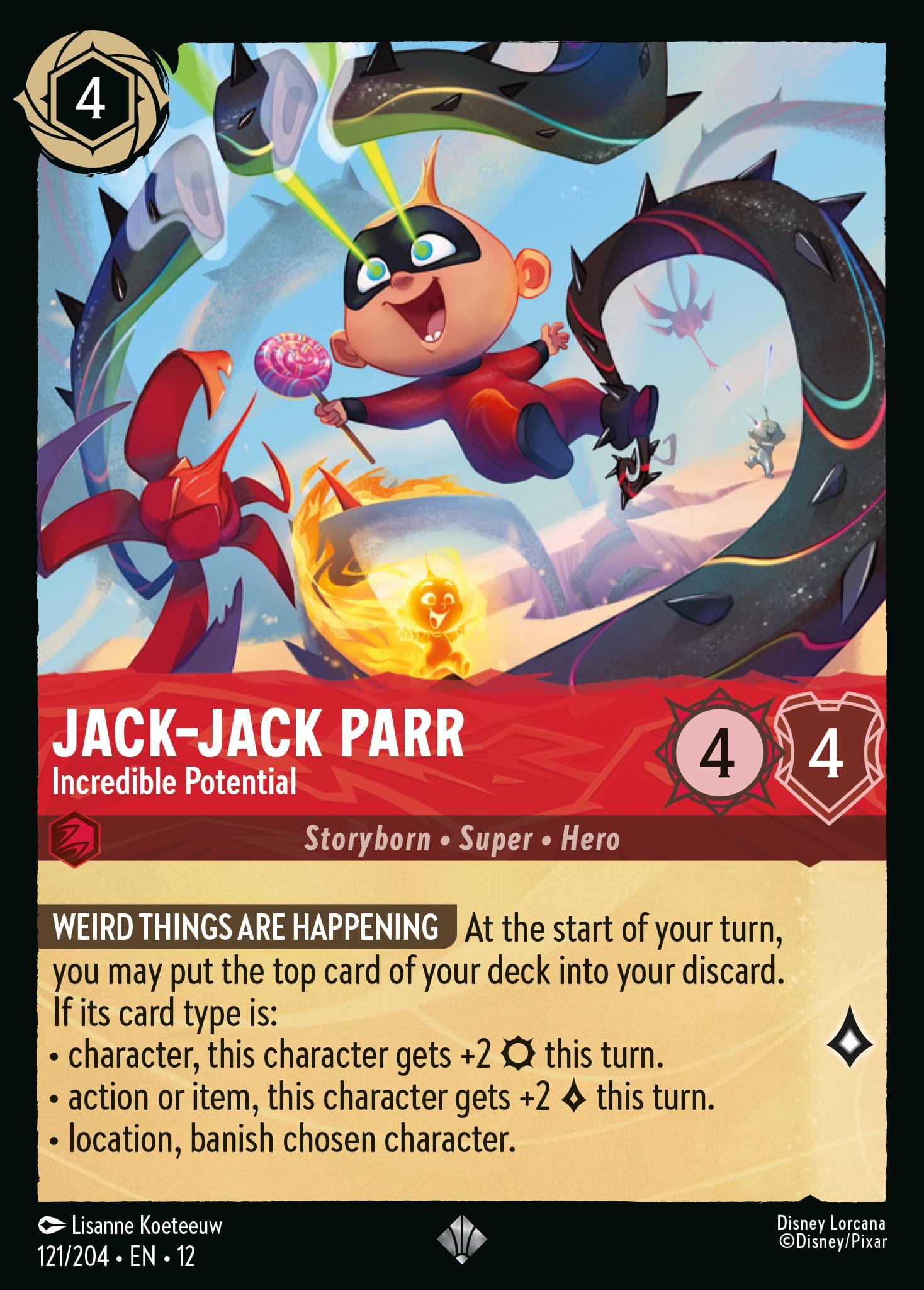 Jack-Jack Parr, Incredible Potential - FOIL — image 1