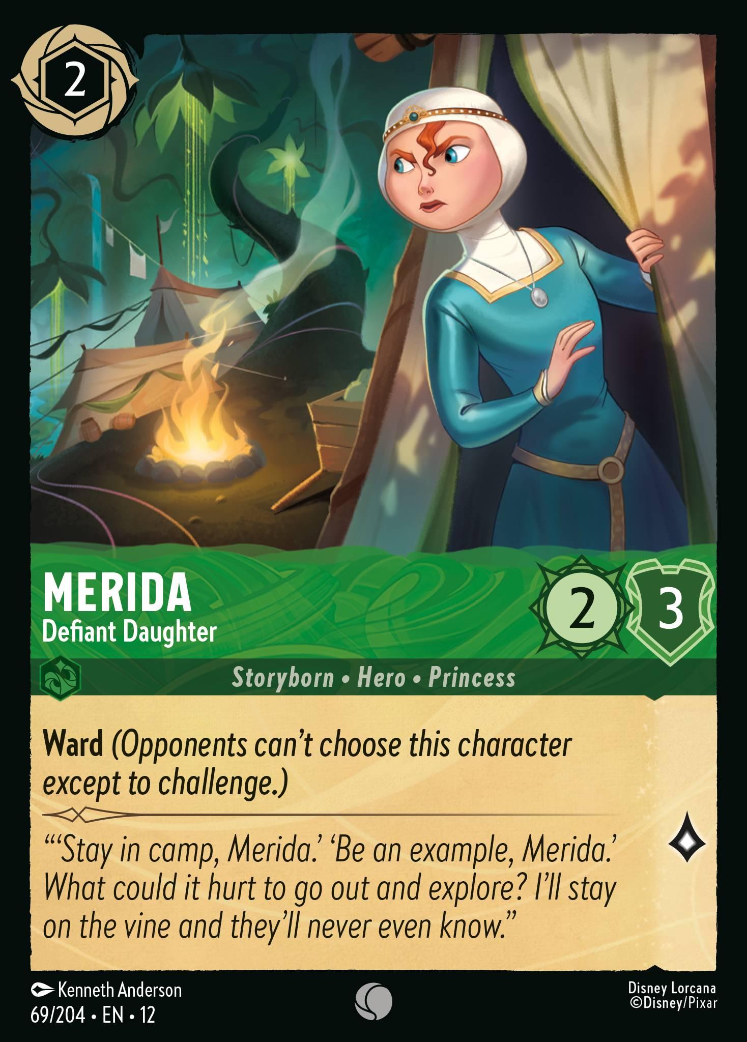 Merida, Defiant Daughter - FOIL — image 1