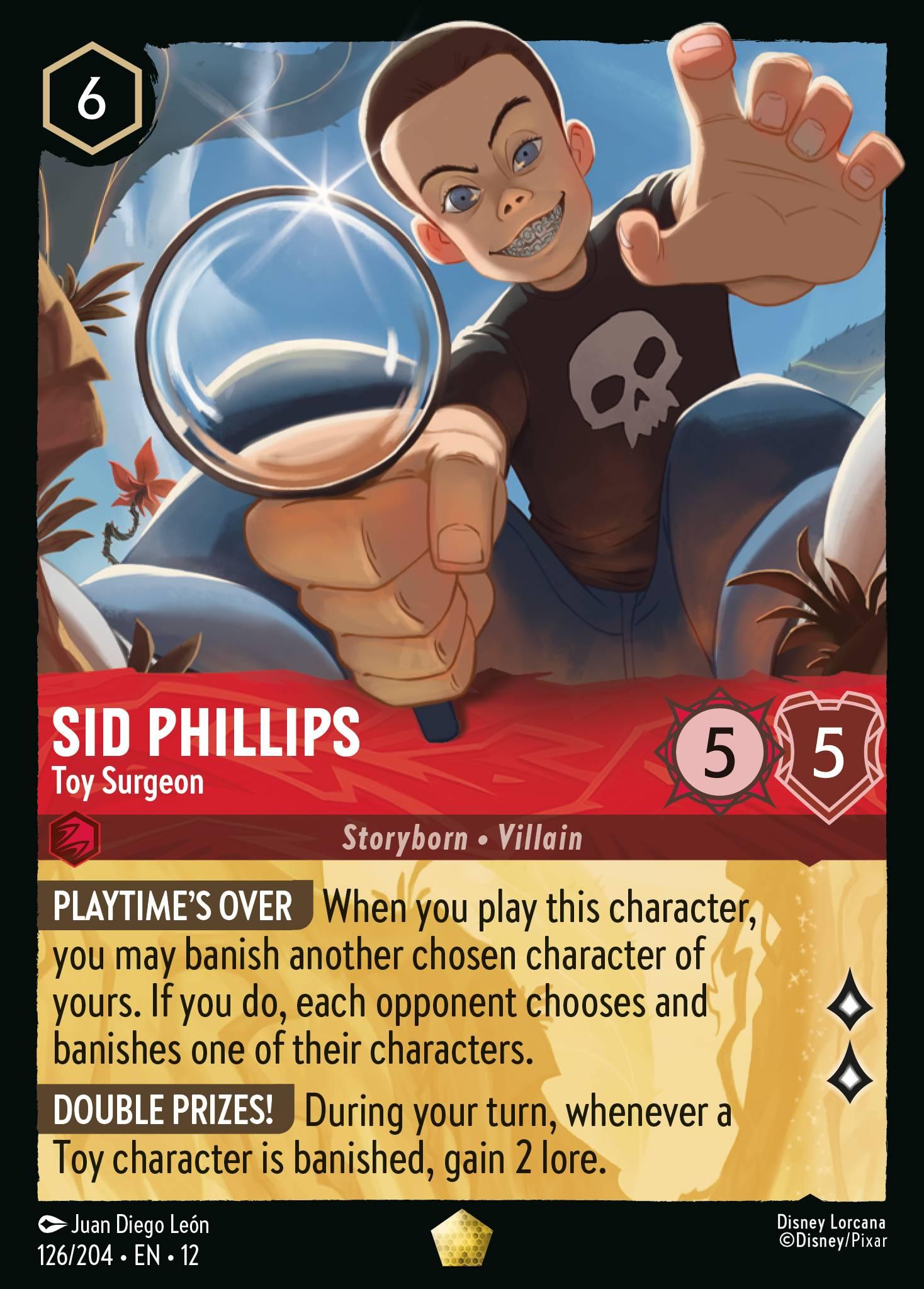 Sid Phillips, Toy Surgeon - FOIL — image 1