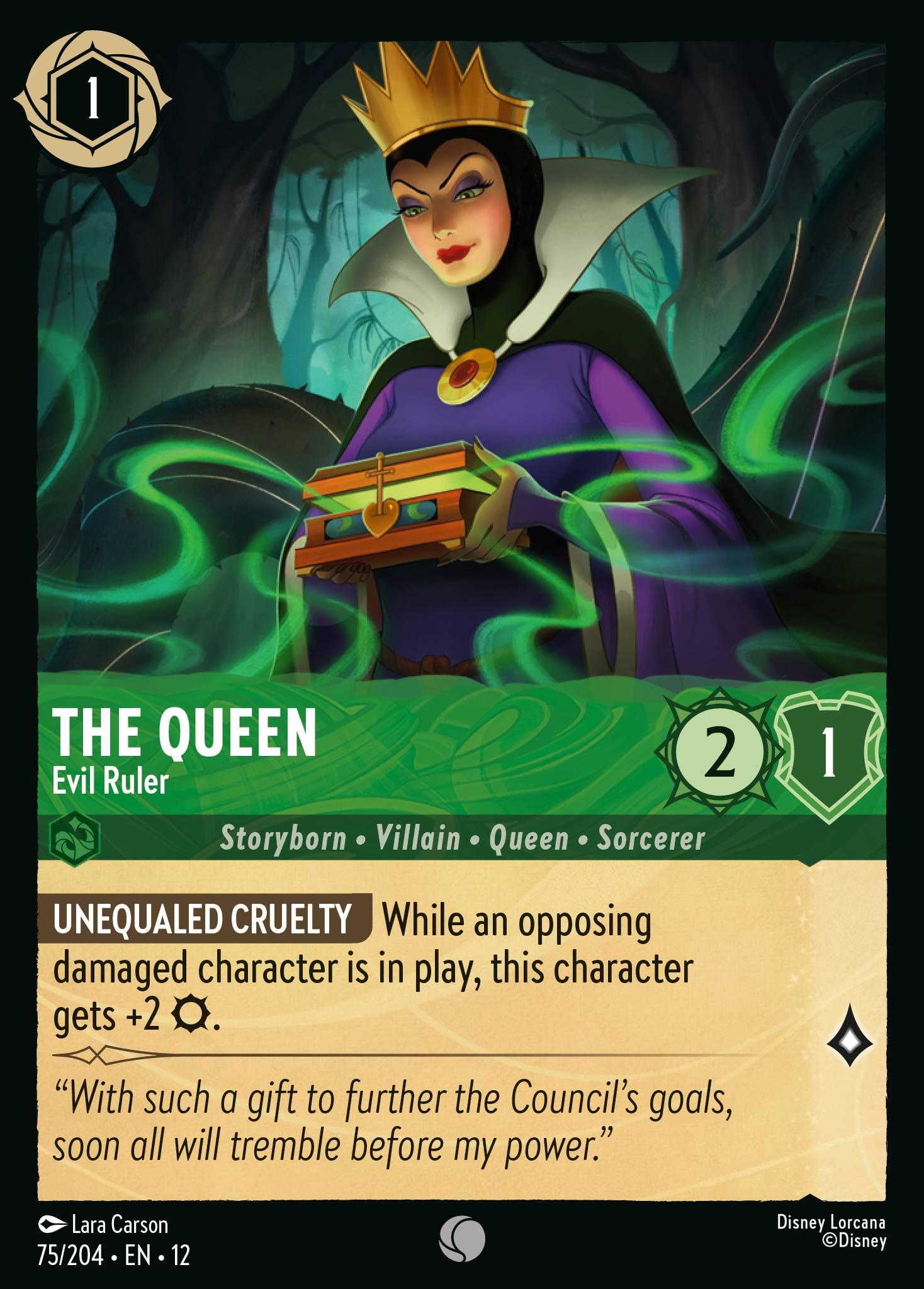 The Queen, Evil Ruler - FOIL — image 1