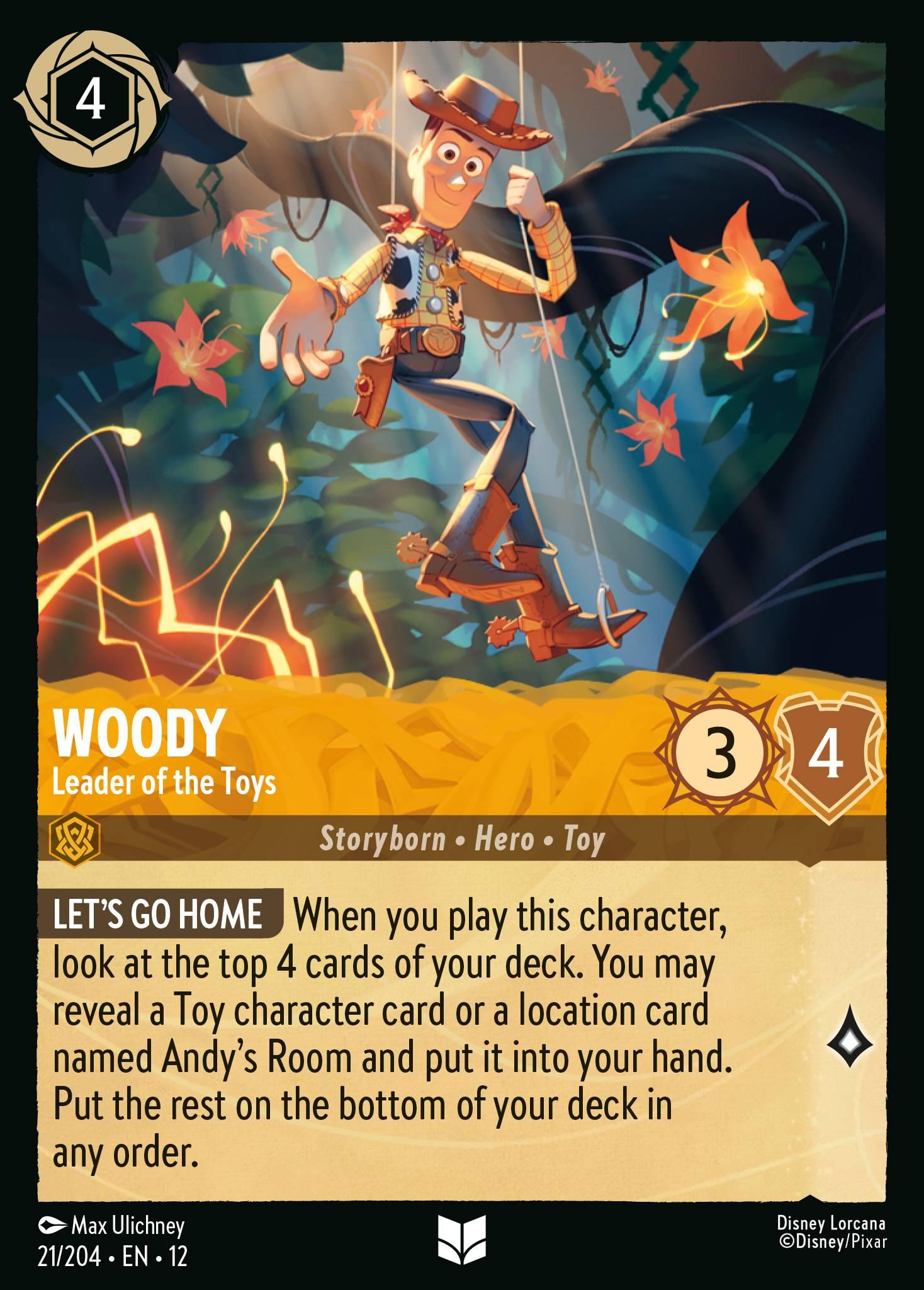 Woody, Leader of the Toys - FOIL — image 1