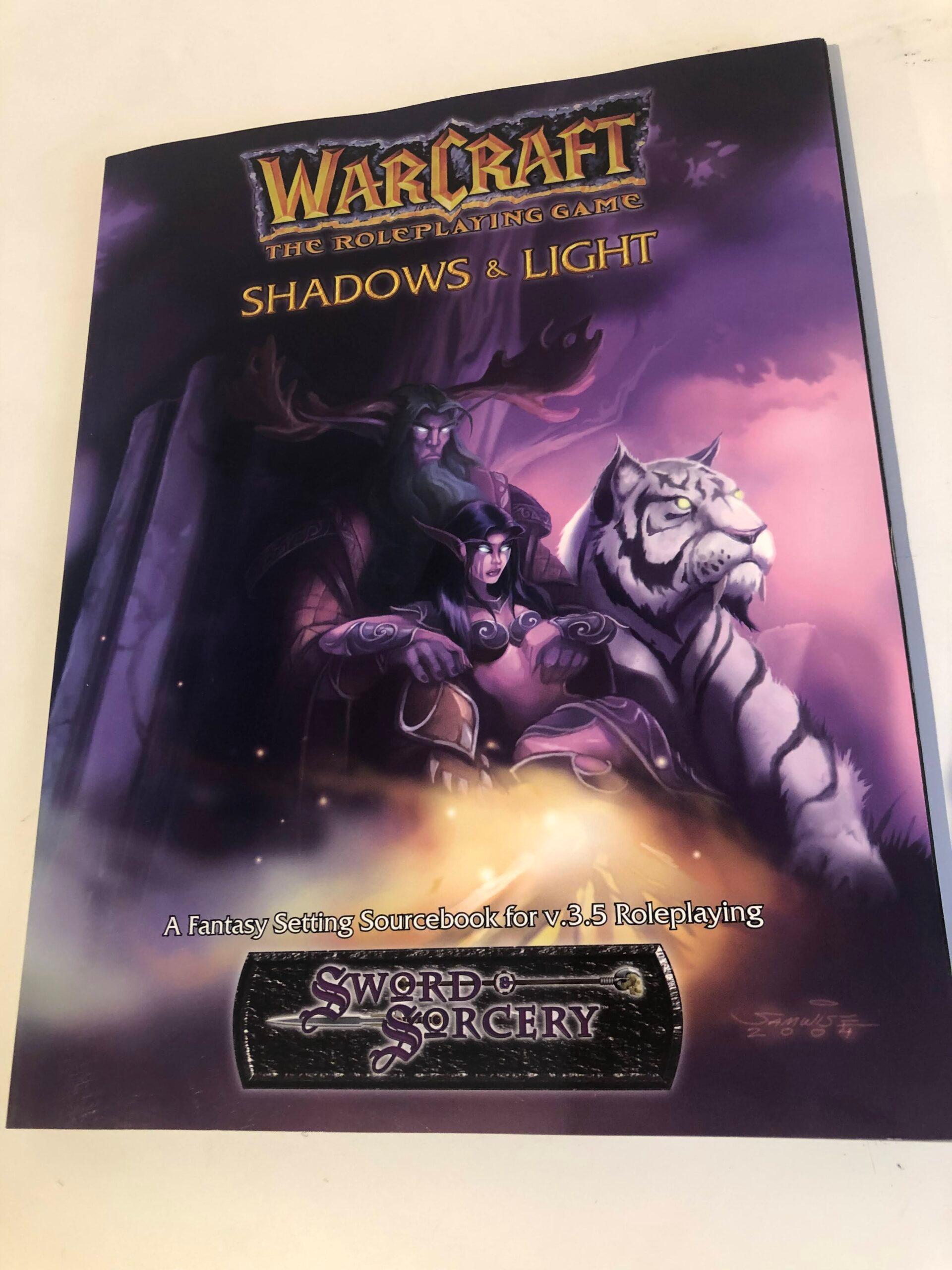 World of Warcraft RPG - Sword & Sorcery - Shadows & Light - G — image 1