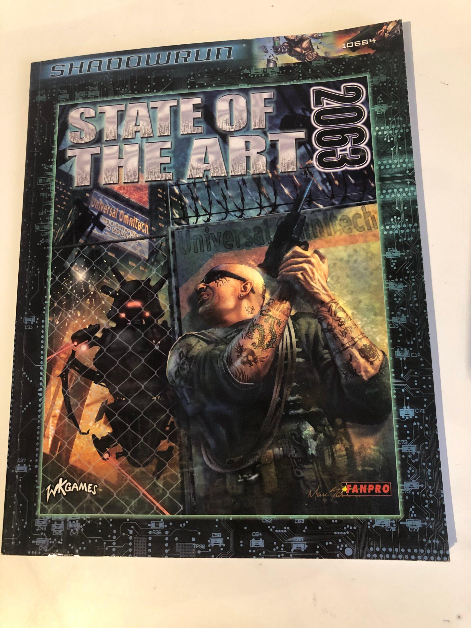 Shadowrun RPG - Third Edition - State of the Art 2063 - VG — image 1