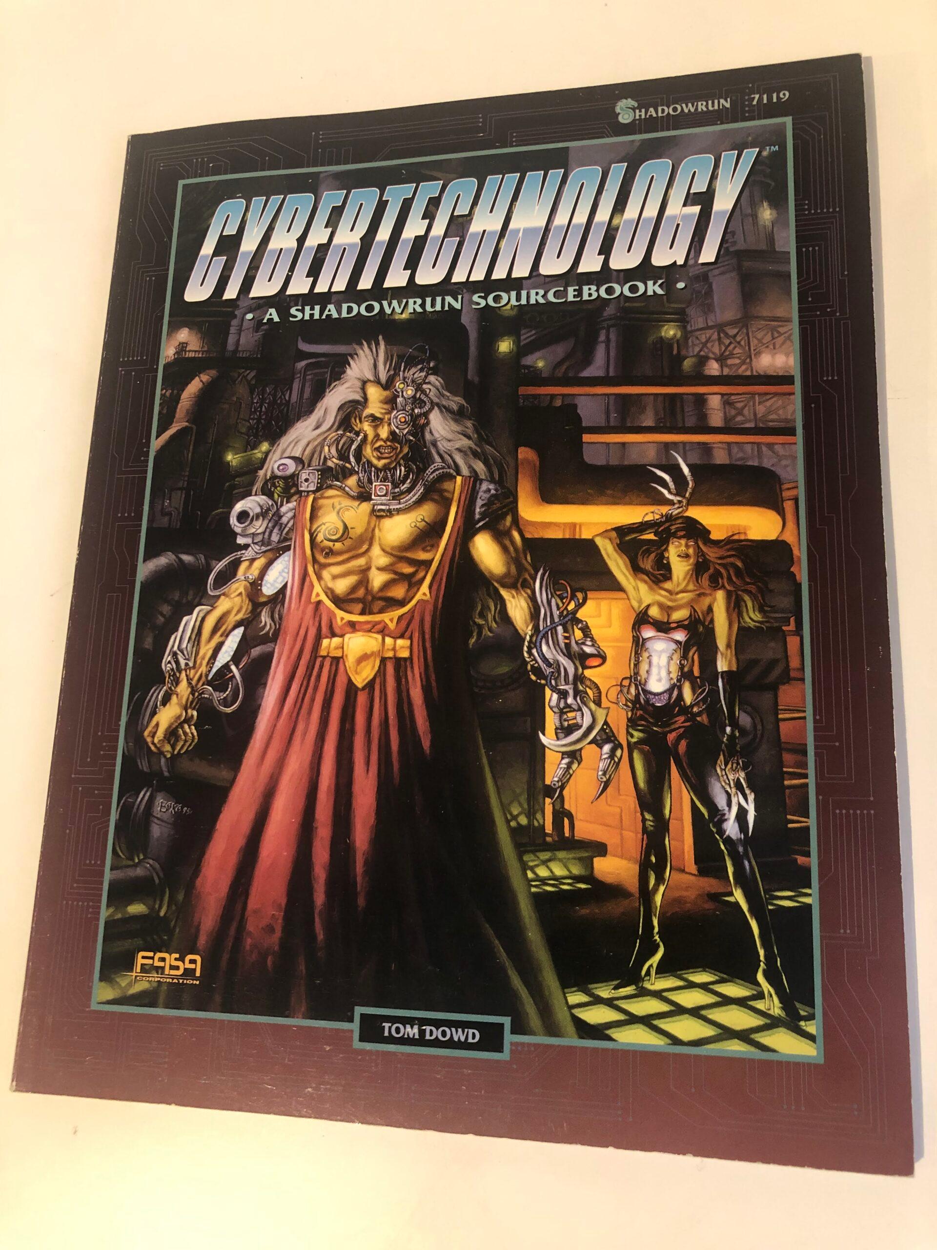 Shadowrun RPG - Second Edition - Cybertechnology - VG — image 1