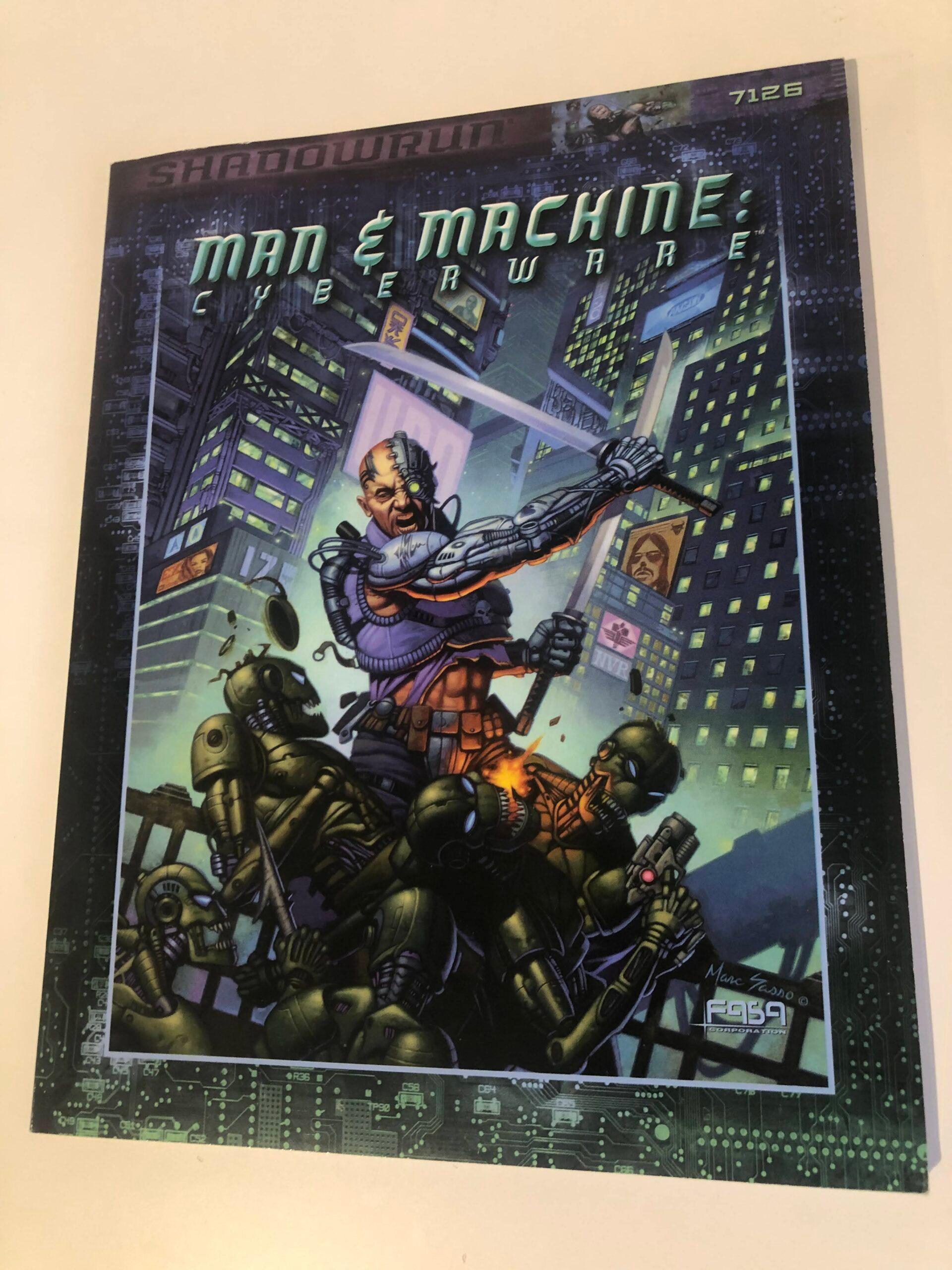 Shadowrun RPG - Third Edition - Man & Machine : Cyberware - VG — image 1