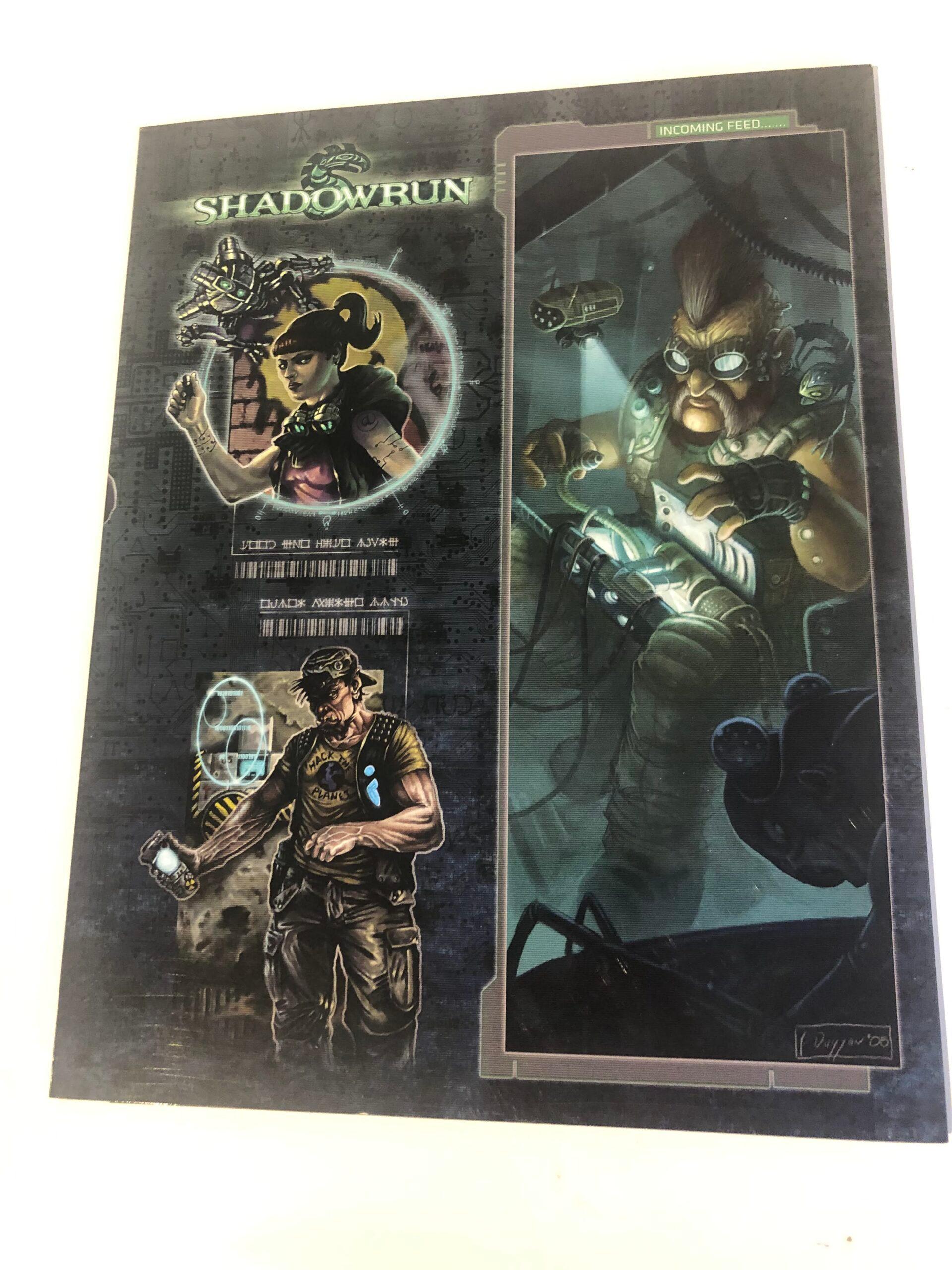 Shadowrun RPG - Fourth Edition - Gamemaster's Screen - VG — image 1