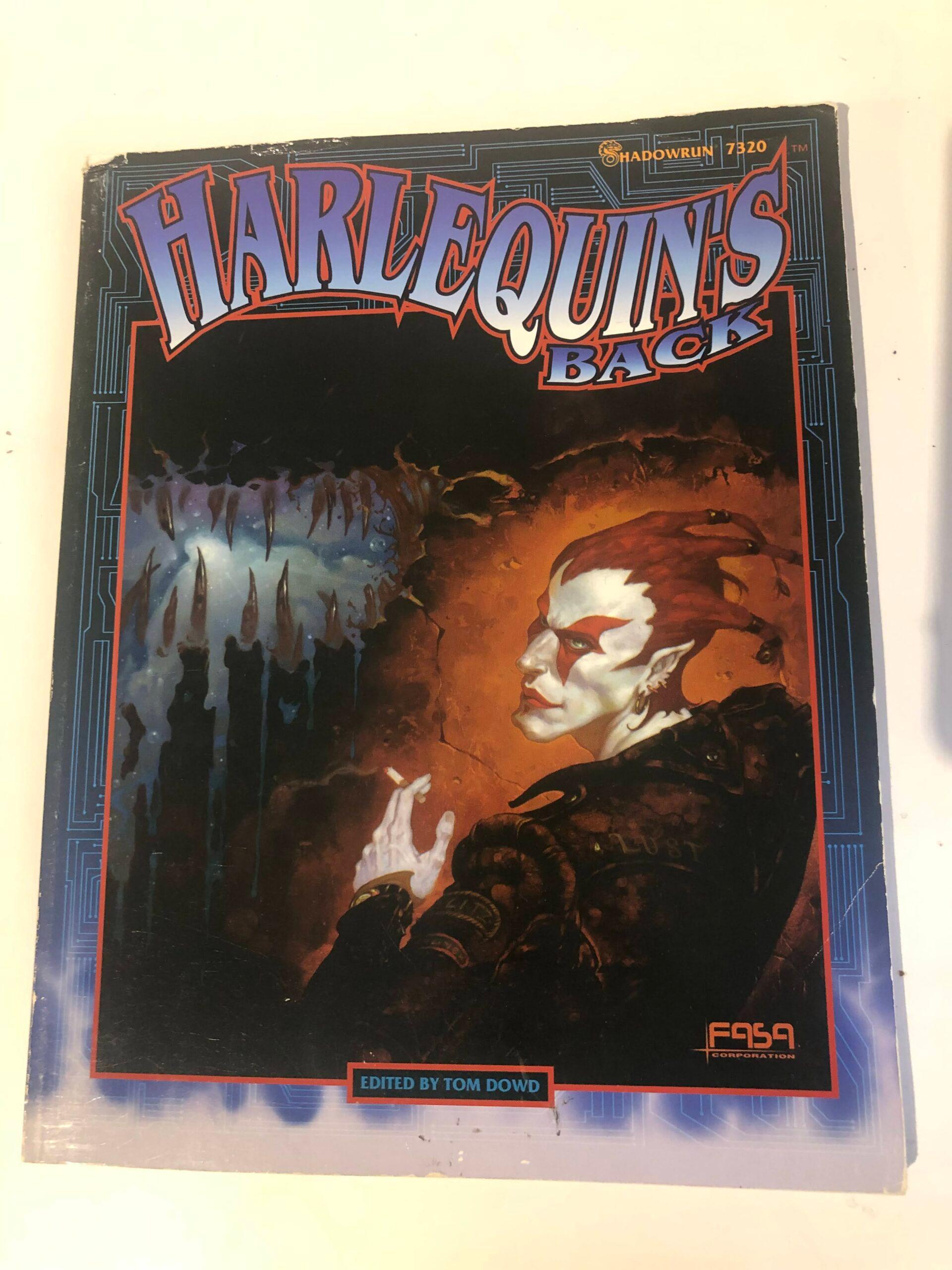 Shadowrun RPG - Second Edition - Harlequin's Back - F — image 1