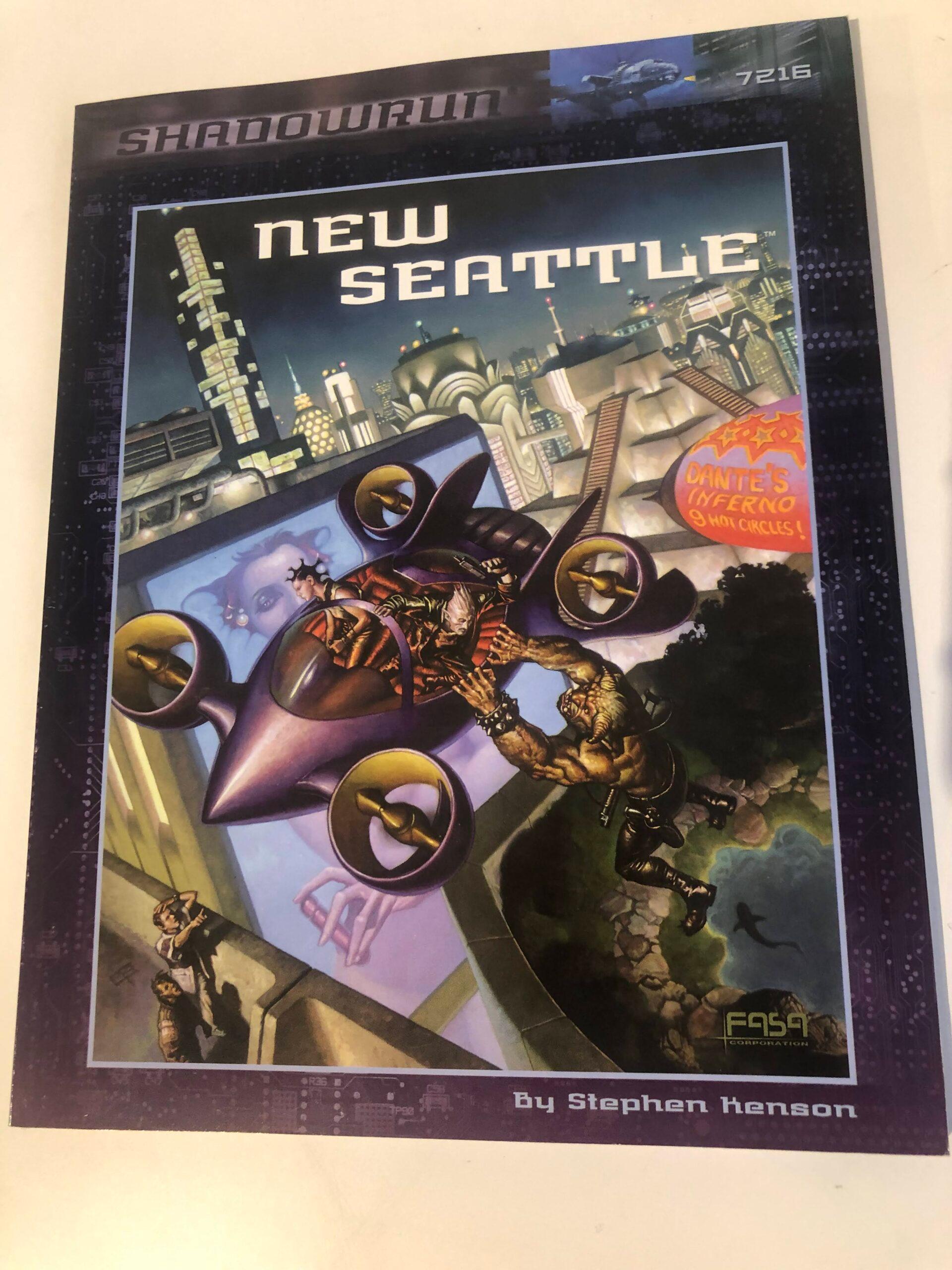 Shadowrun RPG - Third Edition - New Seattle - VG — image 1