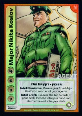 Major Nikita Koslov - FOIL — image 1