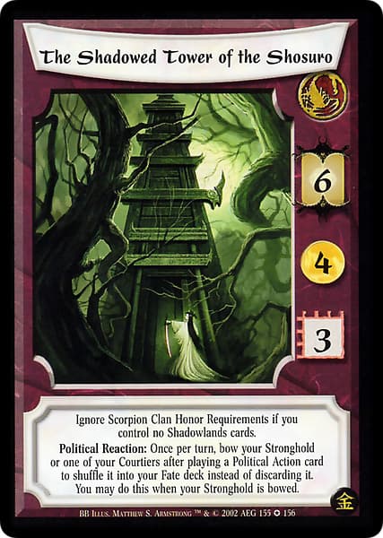 The Shadowed Tower of the Shosuro — image 1