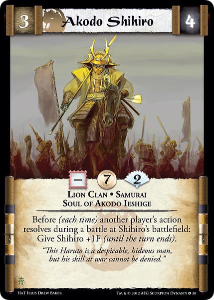 Akodo Shihiro — image 1
