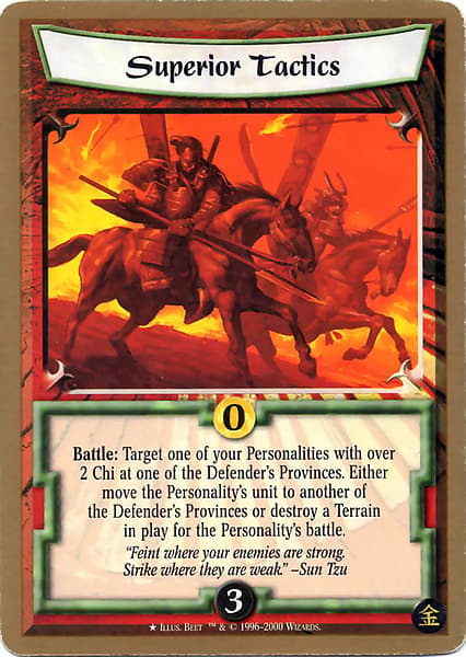 Superior Tactics (Golden Bordered) — image 1