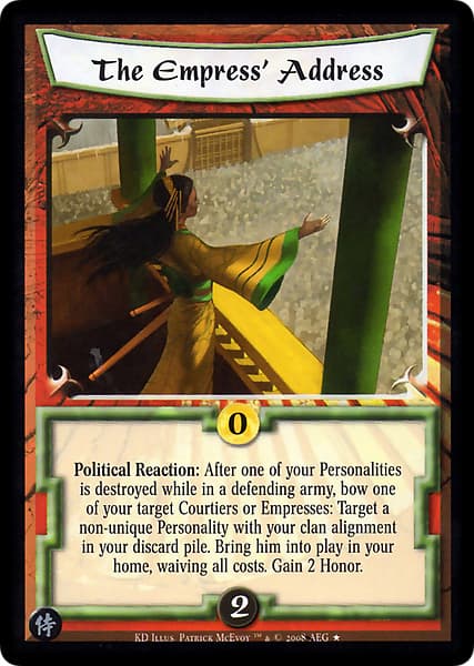 The Empress' Address — image 1