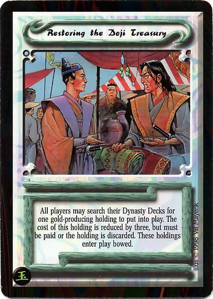 Restoring the Doji Treasury — image 1