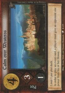 Calm over Westeros — image 1