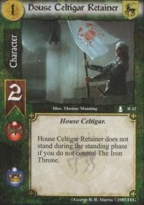 House Celtigar Retainer — image 1