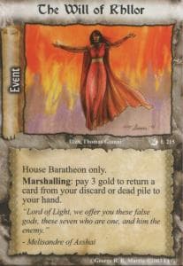 The Will of R'hllor — image 1