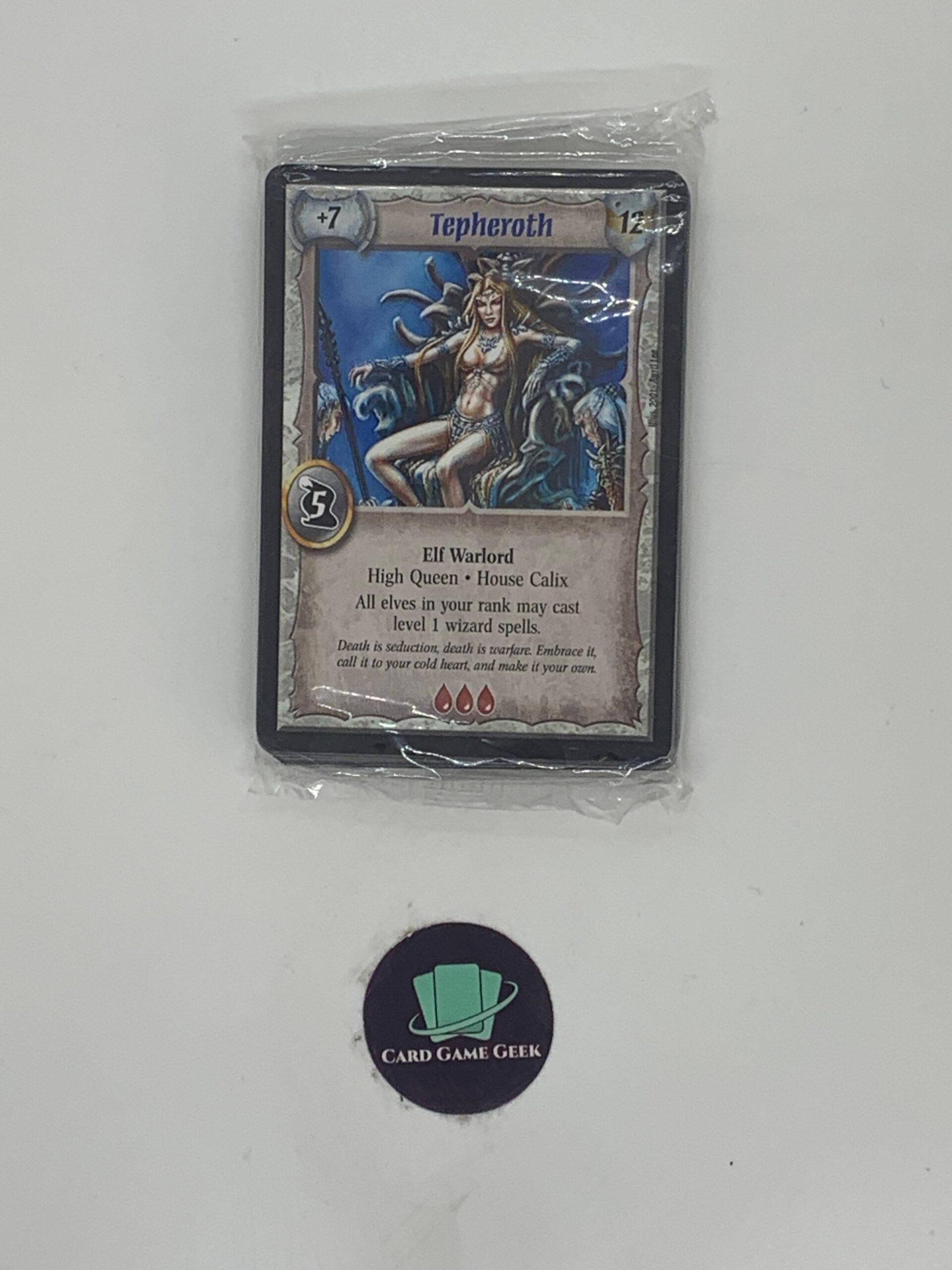 Warlord Saga of the Storm - Tepheroth - Sealed Demo Deck — image 1